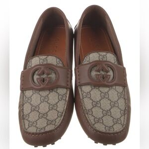 Gucci leather loafers